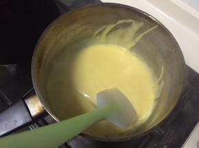 芝士片完全融化细腻和其它混合均匀