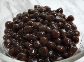 健康的珍珠，不喜欢可可粉的可以不放，那样就是透明色了呦～