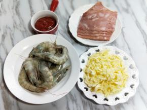 准备配料。