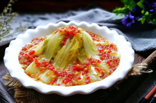 蒜蓉粉丝娃娃菜