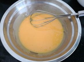 搅拌均匀至完全融合