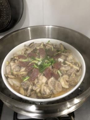 大火蒸15分钟即可。