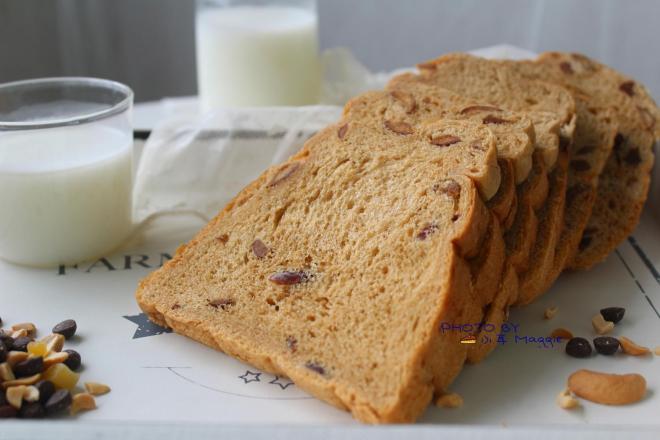 一键式红枣红糖吐司，省时的美味