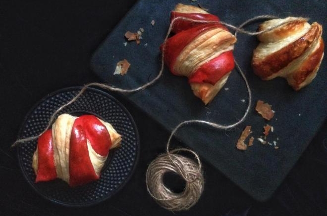 一抹惊艳的可颂