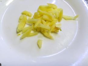 生姜切丝