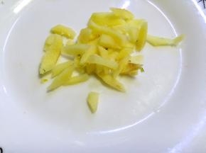 生姜切丝