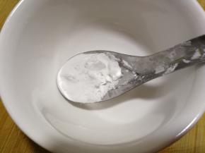 准备半勺淀粉，