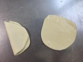面饼对折