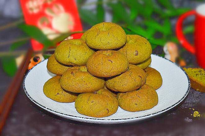 抹茶巧克力豆酥