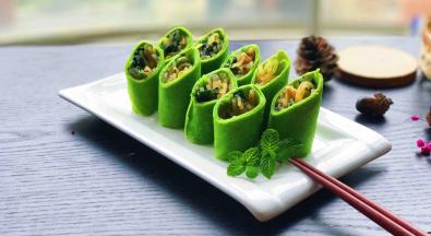 按自己的喜好切好摆盘