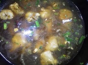 添水没过排骨块