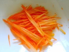 胡萝卜切丝