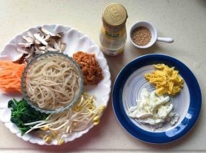 准备好合菜食材