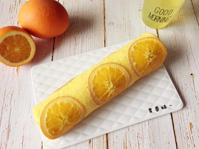 香橙蛋糕卷