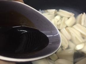 加入之前调好的蚝油酱