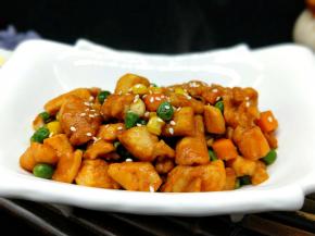 近看，米饭的伴侣。