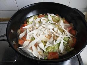 下去面再次烧开