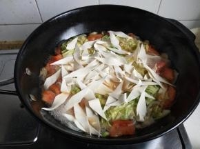 下去面再次烧开