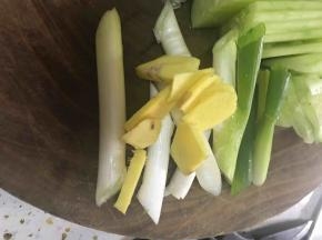 姜葱切段
