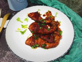 然后装盘食用～真的太好吃了！