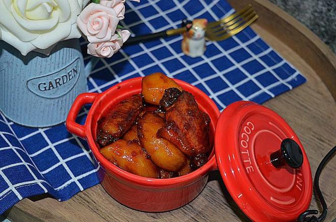 烧可乐土豆鸡中翅