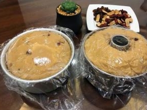 发酵好的面团