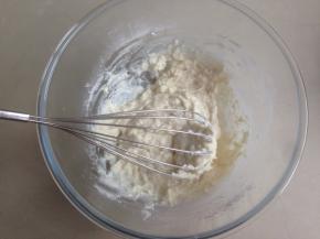 拌至不见干粉即可
