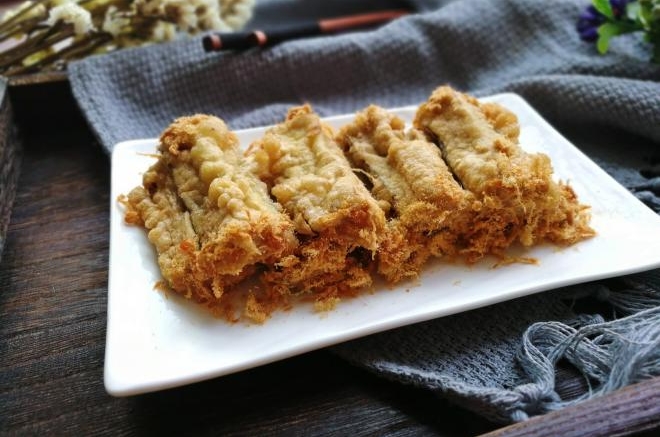 肉松酥茄条