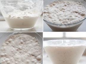 提前一天制作波兰酵头和老面，波兰酵头调好的面糊是湿湿的，室温放至明显有变大放进冰箱冷藏过夜，第二天使用，成熟的波兰酵头是充满了气体的，表面是有明显的凸起的，如果中心回凹就表明，有点熟过头了；老面的材料只要打成团，无干粉，不要求出膜即可，28度环境下进行一次发酵，发酵完成后排气，根据需要分小块冷藏，冷藏可以放三天。