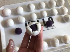 收口包好，不要露馅