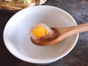 红薯馅的这是，很清甜