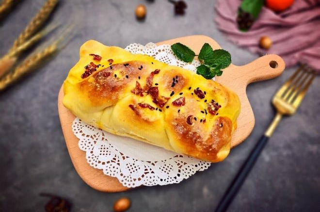 蛋奶椰蓉蔓越莓软吐司
