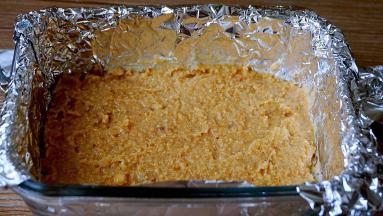 抹平表面，入冰箱保鲜层定型一小时