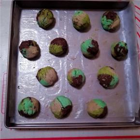 全部做好，放入烤盘