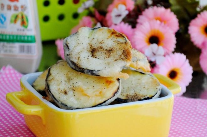 炸茄子