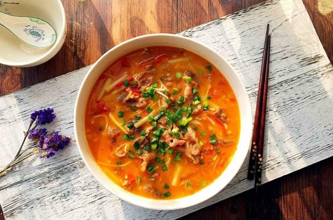 酸汤肥牛（番茄浓汤版）