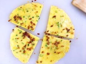 在对半切，用十字切法