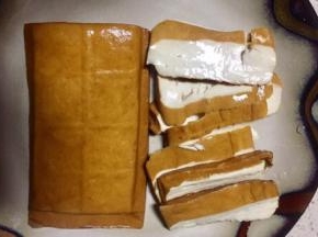 豆干切刀切薄片