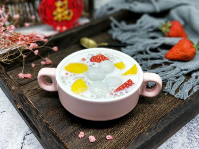 巧克力水果汤圆