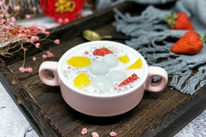 巧克力水果汤圆