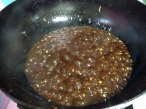 转中小火咕嘟5分钟（可适量加一点开水）