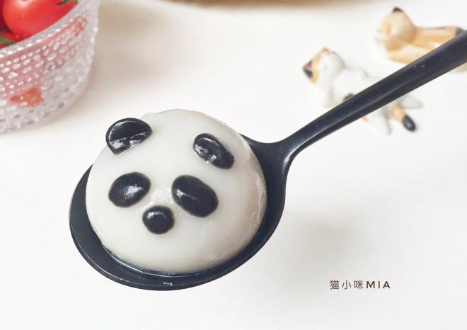 熊猫芝麻汤圆