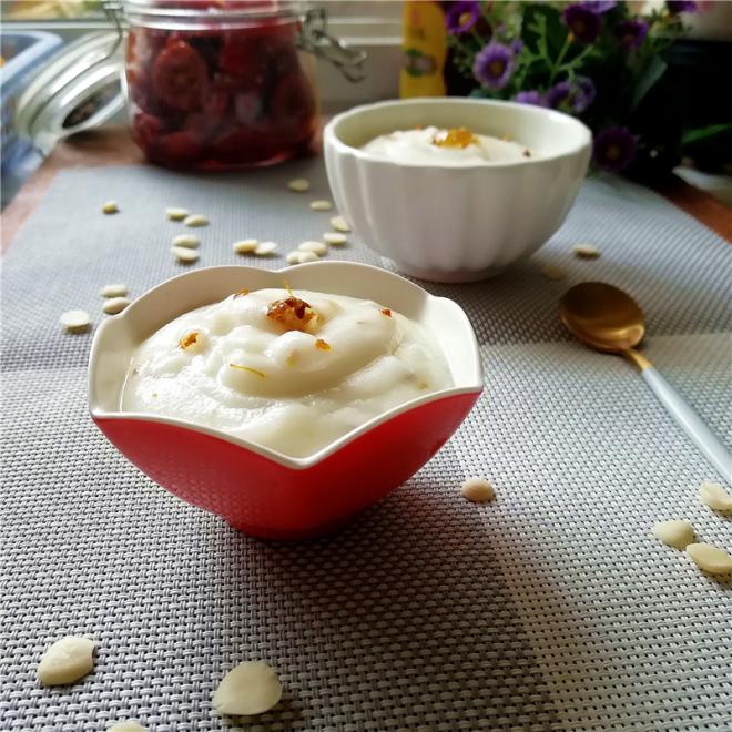 驻颜美容的桂花杏仁酪