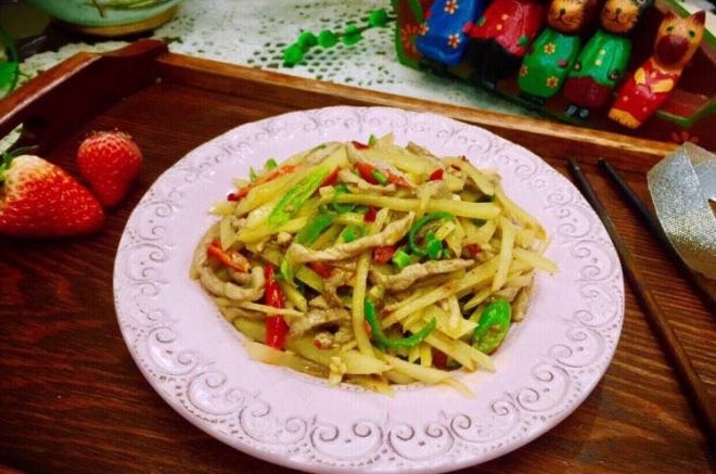 土豆爱上肉