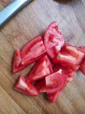 西红柿切块