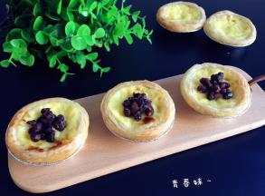 配上蜜豆做装饰