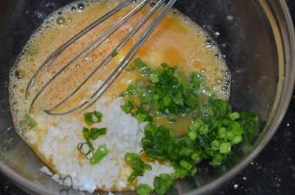 加入马蹄和葱花