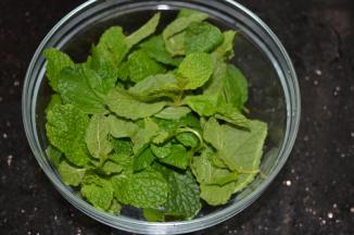 薄荷叶，不要梗