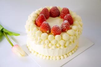 冷藏半个小时后食用，淡奶油口感更好