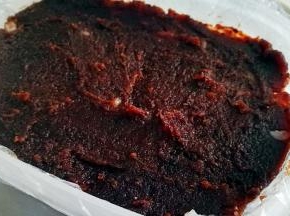 铺上红豆沙